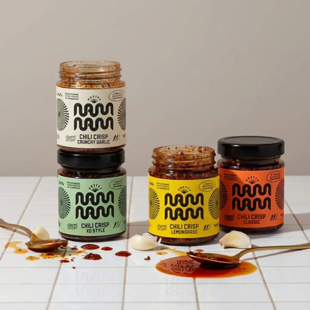 CHILI CRISP TASTING SET - 4ER-SET