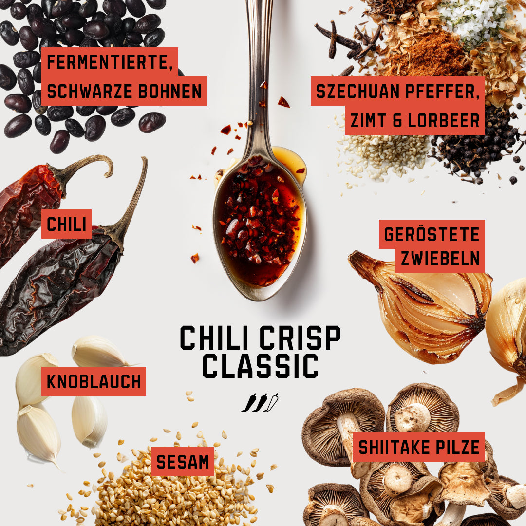 CHILI CRISP CLASSIC - SET OF 6