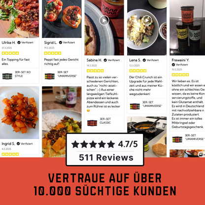 CHILI CRISP CLASSIC - 6ER-SET