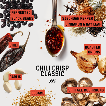 CHILI CRISP CLASSIC - 800 GRAMM BAG
