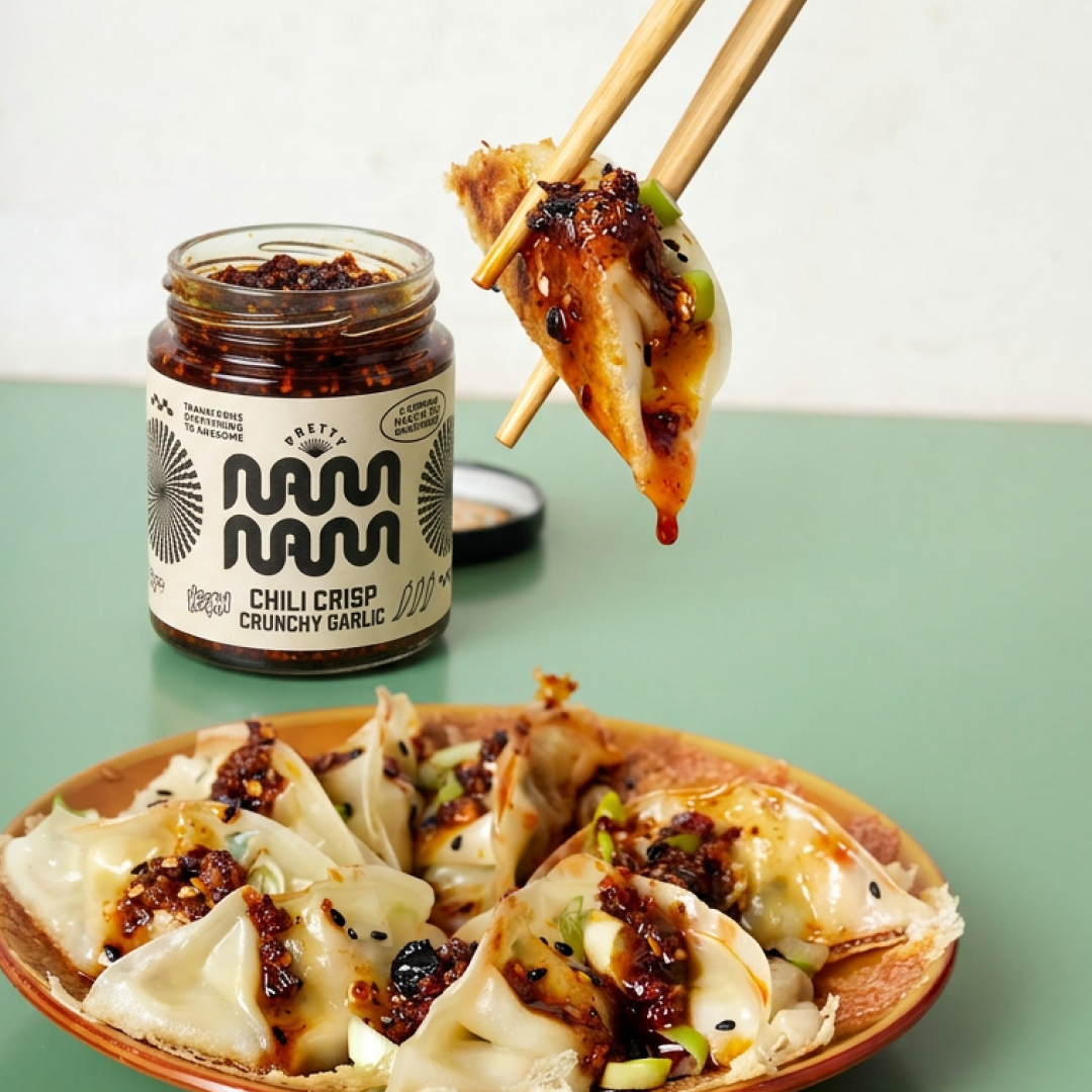 CHILI CRISP CRUNCHY GARLIC - 6ER-SET