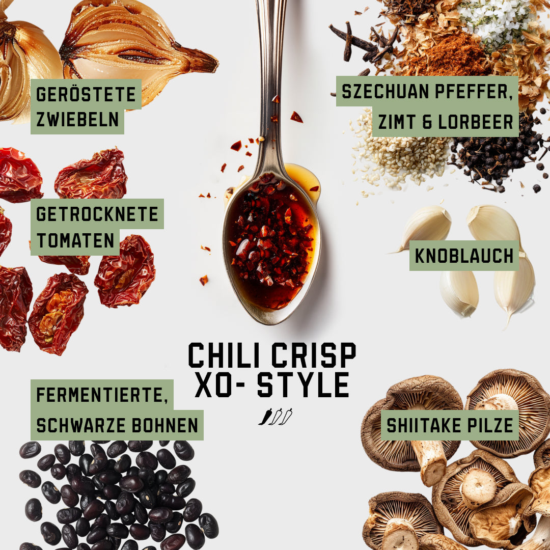 CHILI CRISP XO STYLE - 6ER-SET