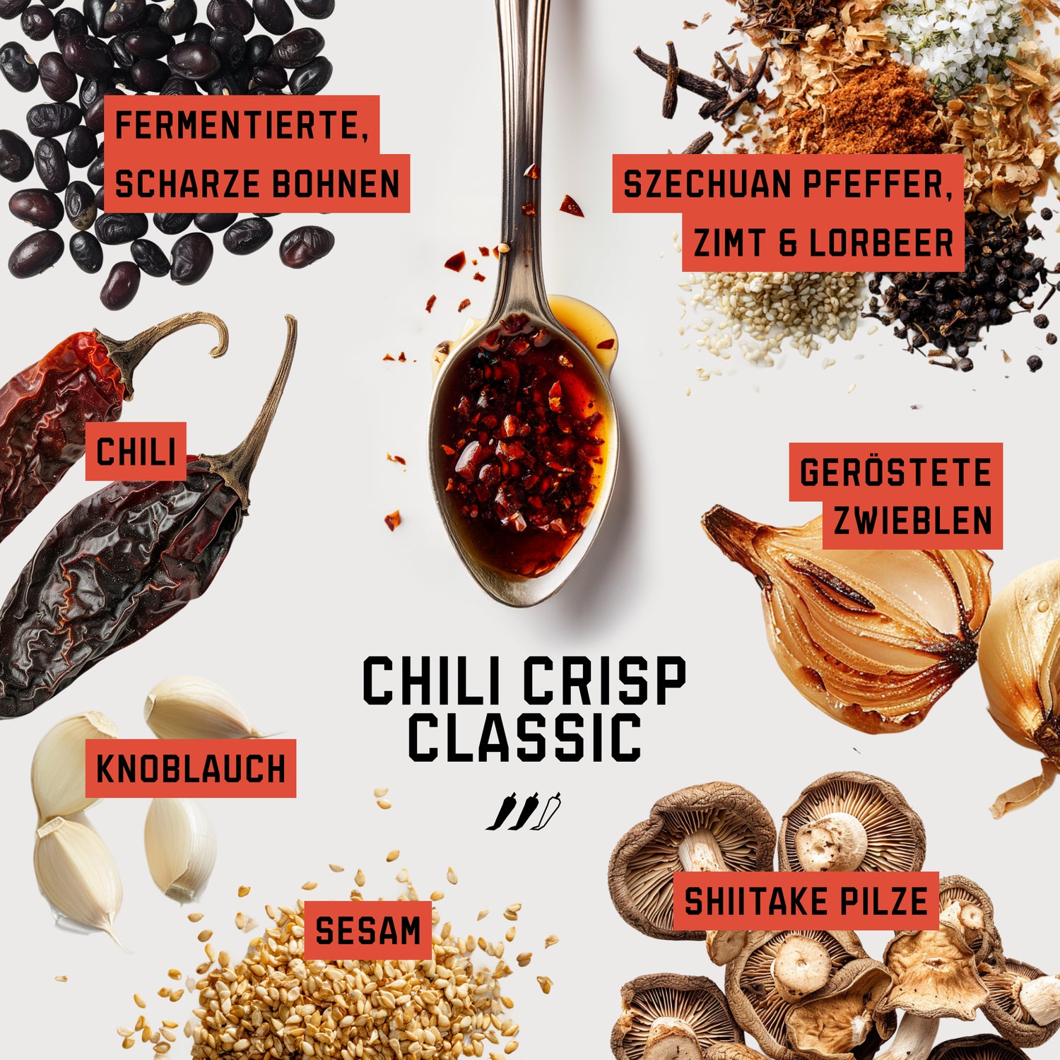 CHILI CRISP CLASSIC - 6ER-SET