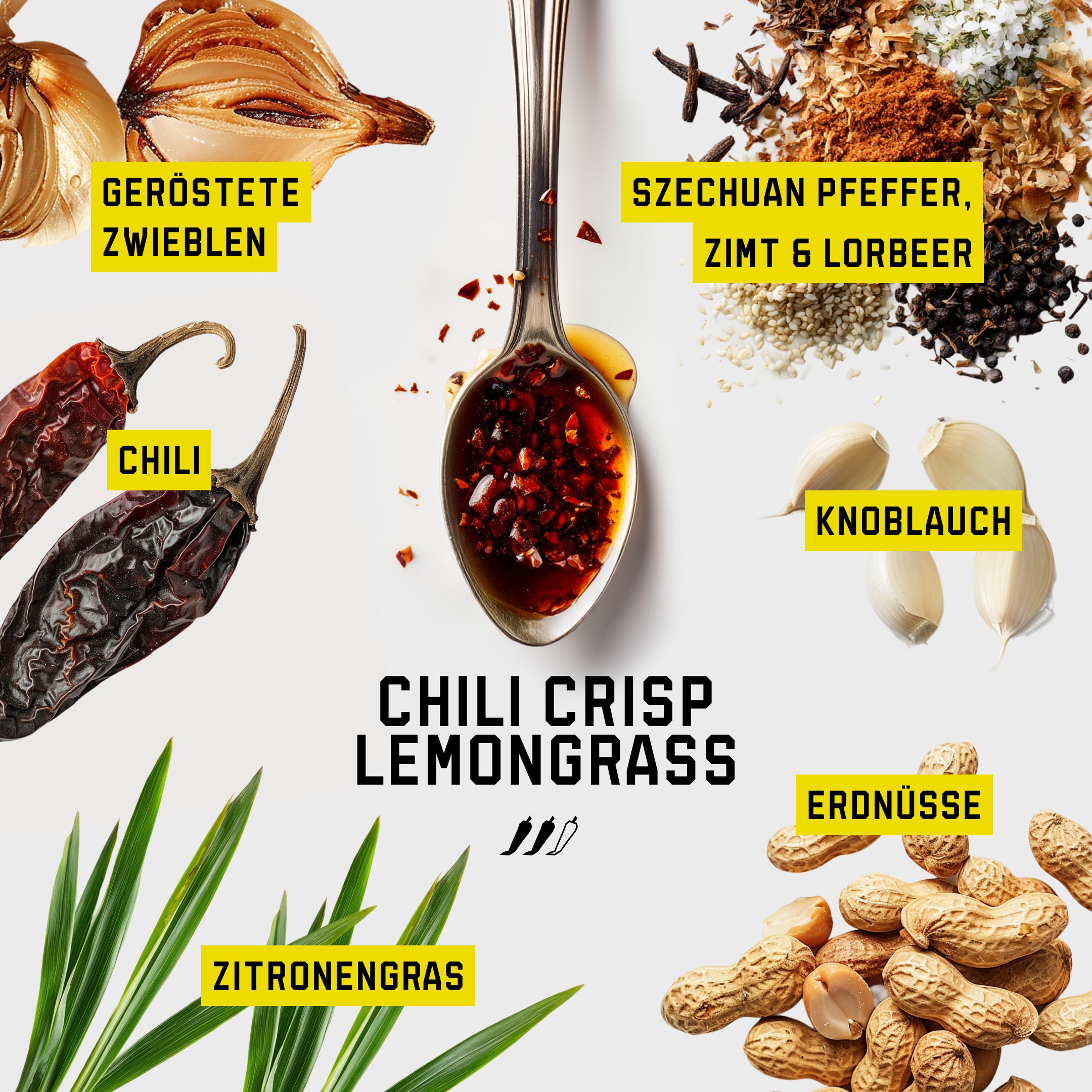 CHILI CRISP LEMONGRASS - 6ER-SET