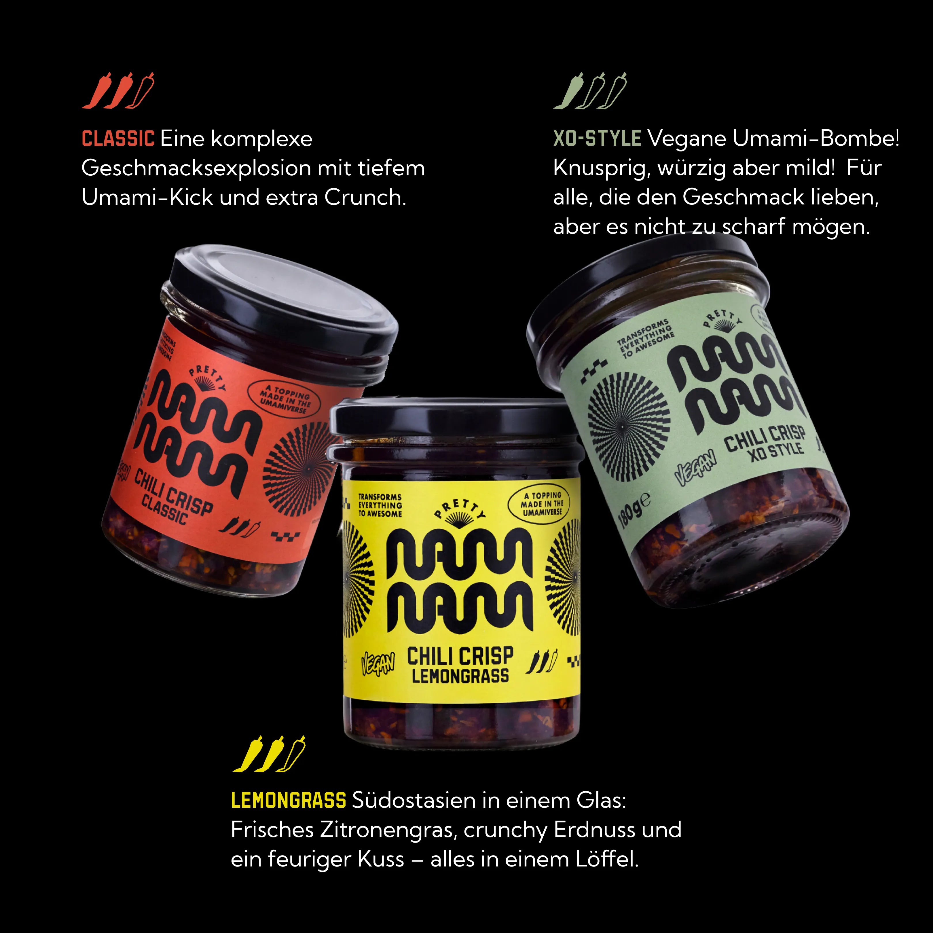 CHILI CRISP &quot;UMAMIVERSE&quot; SETS